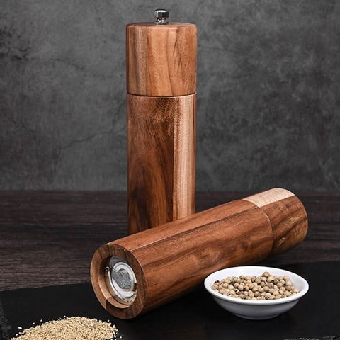 Hometal Gewürzmühle aus Holz