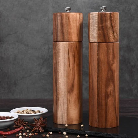 Hometal Gewürzmühle aus Holz
